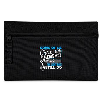 Math Teacher Playing With Numbers - Pencil Case - black - Front