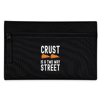 Baker Crust Is A Two Way Street Baking - Pencil Case - black - Front