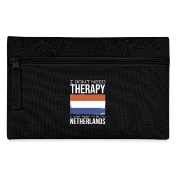 J’ai juste besoin d’aller aux Pays-Bas en thérapie - Trousse - noir - Devant