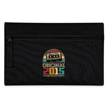 Original 2015 10e Anniversaire Cadeau Vintage - Federtasche - Schwarz - Vorne