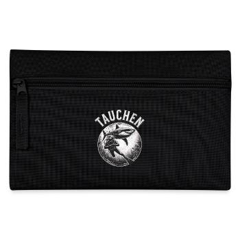 Tauchen Taucher - Federtasche - Schwarz - Vorne