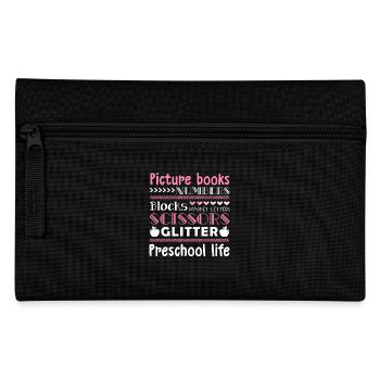 Preschool Teacher Preschool Life - Pencil Case - black - Front