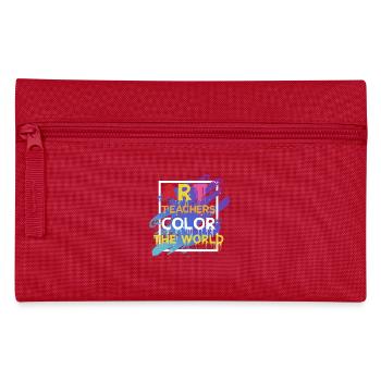 Art Teachers Color The World - Pencil Case - red - Front