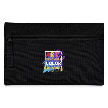 Art Teachers Color The World - Pencil Case - black - Front