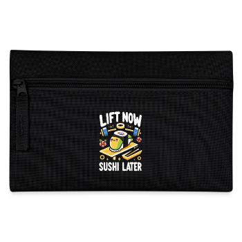 Lift Now Sushi Later 7 - Federtasche - Schwarz - Vorne