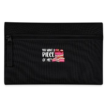 Patissier Bäcker Want Piece Me Baking - Federtasche - Schwarz - Vorne
