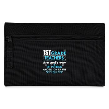Proud To Be 1st Grade Teacher - Pencil Case - black - Front