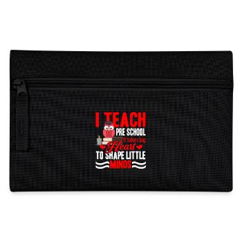 Preschool Teacher I Teach Preschool - Pencil Case - black - Front