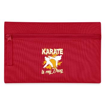 Karate Is My Drug - Pencil Case - red - Front