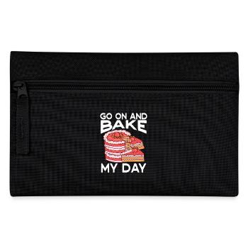 Baker Patissier Bake My Day Baking - Pencil Case - black - Front