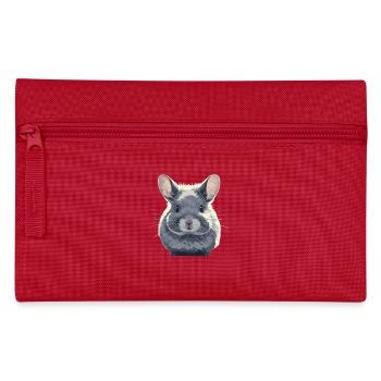 Chinchillas Chinchilla - Federtasche - Rot - Vorne