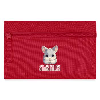 Chinchillas Chinchilla - Federtasche - Rot - Vorne