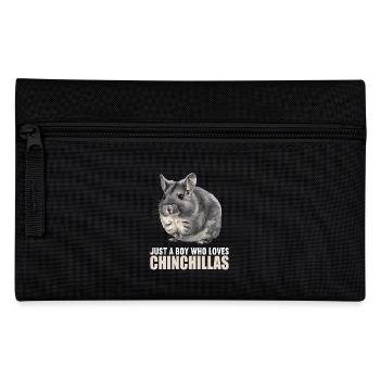 Chinchillas Chinchilla - Pencil Case - black - Front