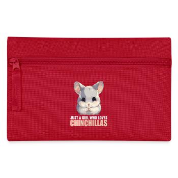 Chinchillas Chinchilla - Federtasche - Rot - Vorne