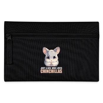 Chinchillas Chinchilla - Pencil Case - black - Front
