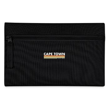 Cape Town South Africa Retro South African - Pencil Case - black - Front