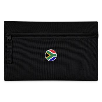 South Africa South African Flag South Africa - Pencil Case - black - Front
