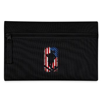 Usa american flag 4th of july chimney sweep - Federtasche - Schwarz - Vorne