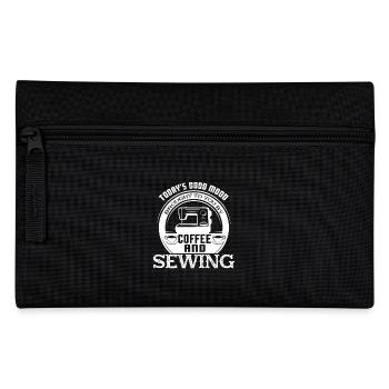 Sewing Love Coffee And Sewing - Pencil Case - black - Front