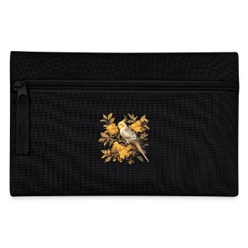 Cockatiel Nymphensittiche Nymphensittich - Federtasche - Schwarz - Vorne