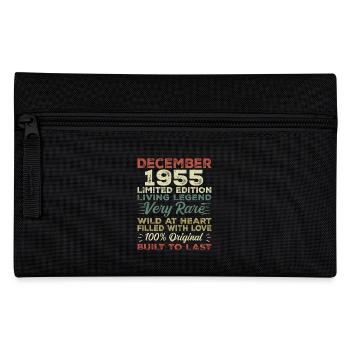Décembre 1955 - anniversaire Décembre 1955 année - Trousse - noir - Devant
