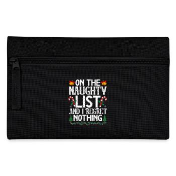 Sur la liste des vilains et je ne regrette rien Noël - Trousse - noir - Devant