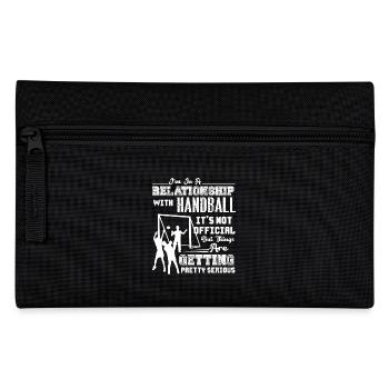 Handball In Relationship With Handball - Pencil Case - black - Front