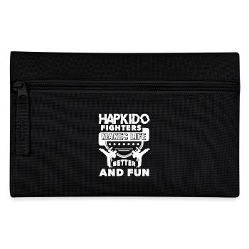 Hapkido Fighters Makes Life Better And Fun - Pencil Case - black - Front