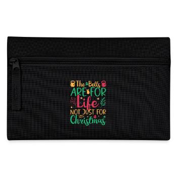 Cloches de fanatiques de fitness pas seulement pour le cadeau de Noël - Trousse - noir - Devant