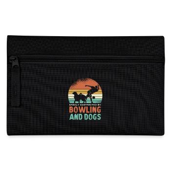 Facilement distrait par le bowling et les chiens - Trousse - noir - Devant