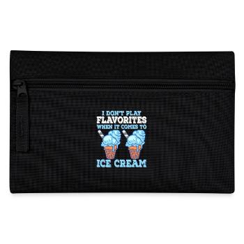 Je ne joue pas à la crème Flavorites Sundae - Trousse - noir - Devant
