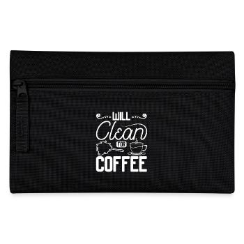 Housekeeper will clean for coffee - Pencil Case - black - Front