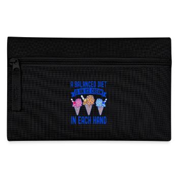 Crème glacée Sundae dans chaque crème pour les mains - Trousse - noir - Devant