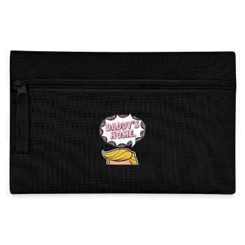 Daddy's home pink pop 2024 art gift idea - Pencil Case - black - Front