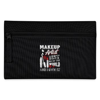 Makeup Artist Makeup Artist Is Best Job - Pencil Case - black - Front