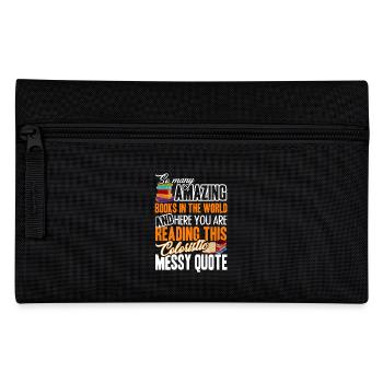 Book Funny Books - Pencil Case - black - Front