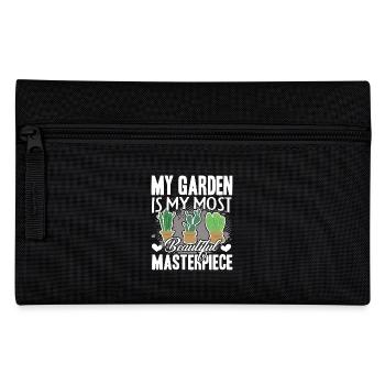Gardening Garden Is My Beautiful Masterpiece - Pencil Case - black - Front