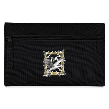 Maritim, Seagulls, Seabirds, North Sea, Baltic Sea - Pencil Case - black - Front