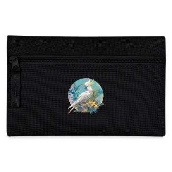 Cockatoo Cockatoos Cockatoo - Pencil Case - black - Front