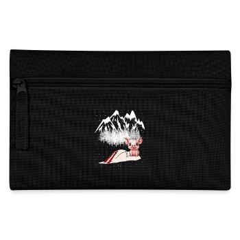 Piste de ski Porcelet Semer Sports d’hiver Skieurs Suisse - Trousse - noir - Devant