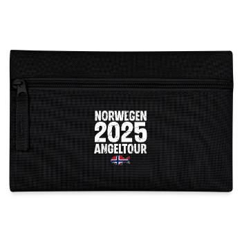 Norwegen Angeltour 2025 - Federtasche - Schwarz - Vorne