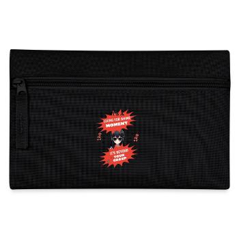 It's a living for anime moment fun Spruch Manga - Pencil Case - black - Front
