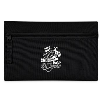 Cigar Smoking I Love Cigars - Pencil Case - black - Front