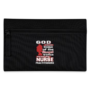 Nurse Practitioner God Made Nurse Practitioners - Pencil Case - black - Front