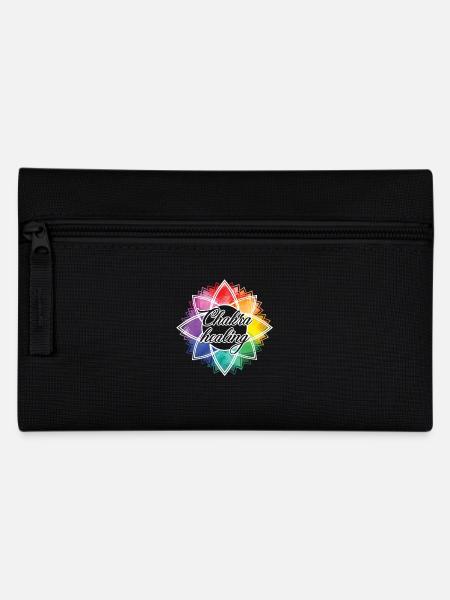 Chakra Healing Funny Chakra - Pencil Case - black
