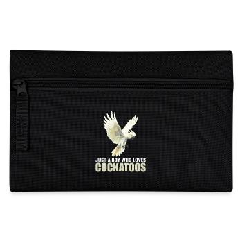 Cockatoo Cockatoos Cockatoo - Pencil Case - black - Front