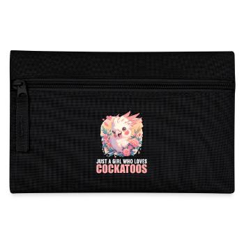 Cockatoo Cockatoos Cockatoo - Pencil Case - black - Front