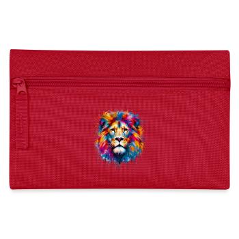 Lion - Pencil Case - red - Front