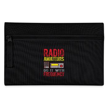 Radio Faites-le avec la fréquence Radio amateur - Trousse - noir - Devant