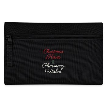 Pharmacy Christmas Xmas Wishes - Pencil Case - black - Front